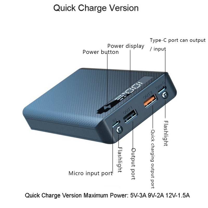 6X18650 Battery Power Bank