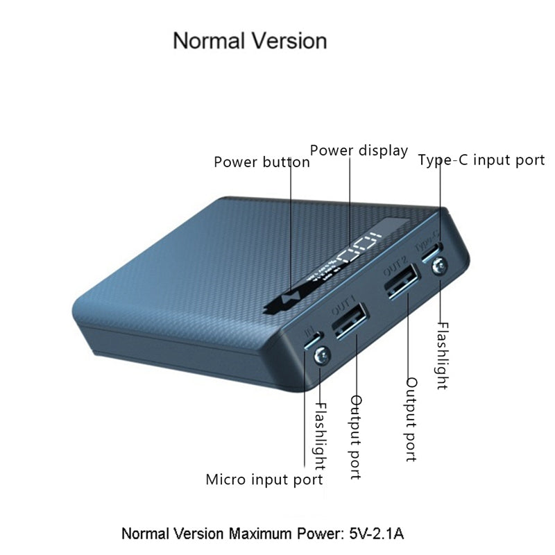 6X18650 Battery Power Bank